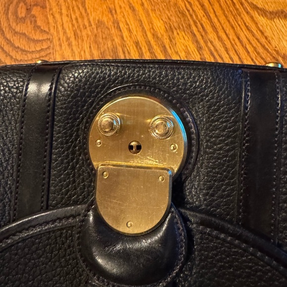 Dooney & Burke Black Pebble Leather Purse - Picture 8 of 10
